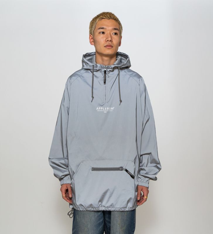 applebum reflector anorak parka アップルバム-