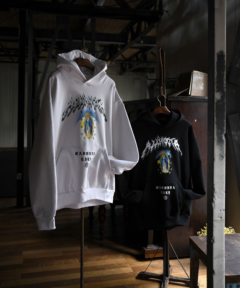 ALLY&DIA(アリーアンドダイア)パーカー ,MADONNA LILY PULLOVER HOODIE 