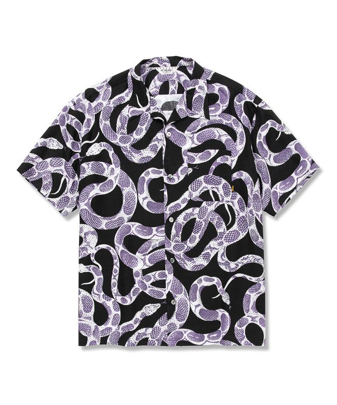 046042● CALEE Allover tiger pattern S/S