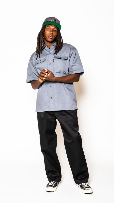 Back Channel(バックチャンネル) シャツ WORK HALF SLEEVE SHIRT 