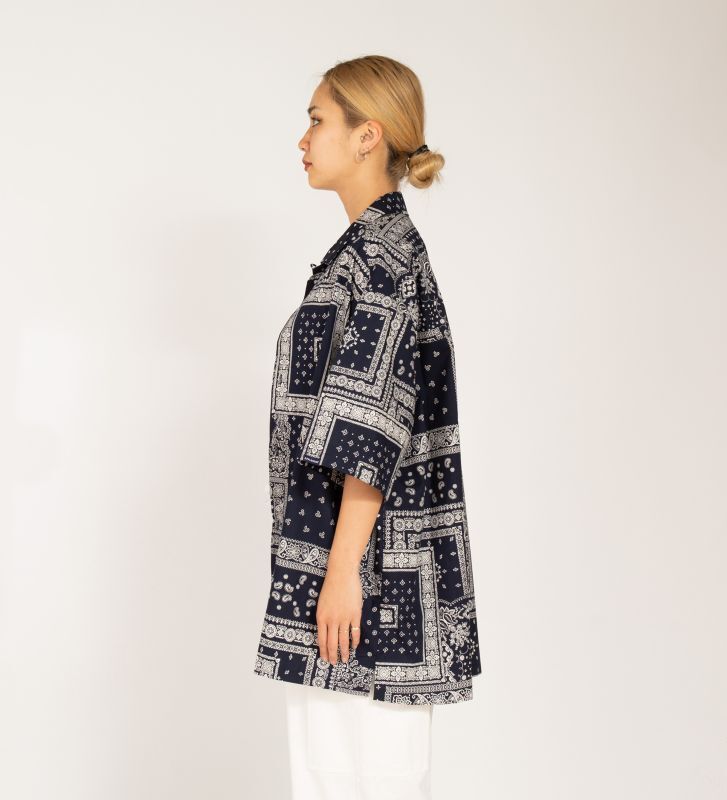 APPLEBUM(アップルバム) シャツ Paisley Bandana S/S Oversize
