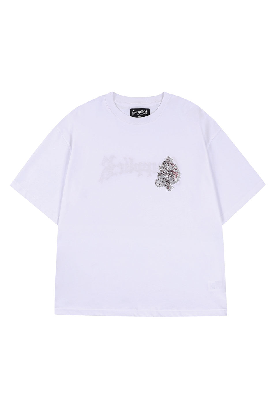 SUPPLIER (サプライヤー) Tシャツ RHINESTONE CROSS TEE 2.0 正規取扱 