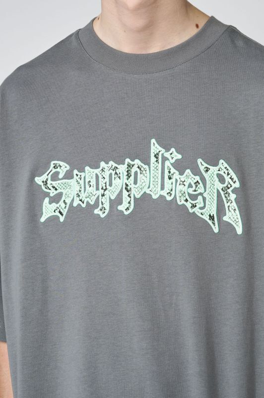 SUPPLIER (サプライヤー) Tシャツ RHINESTONE CROSS TEE 2.0 正規取扱 
