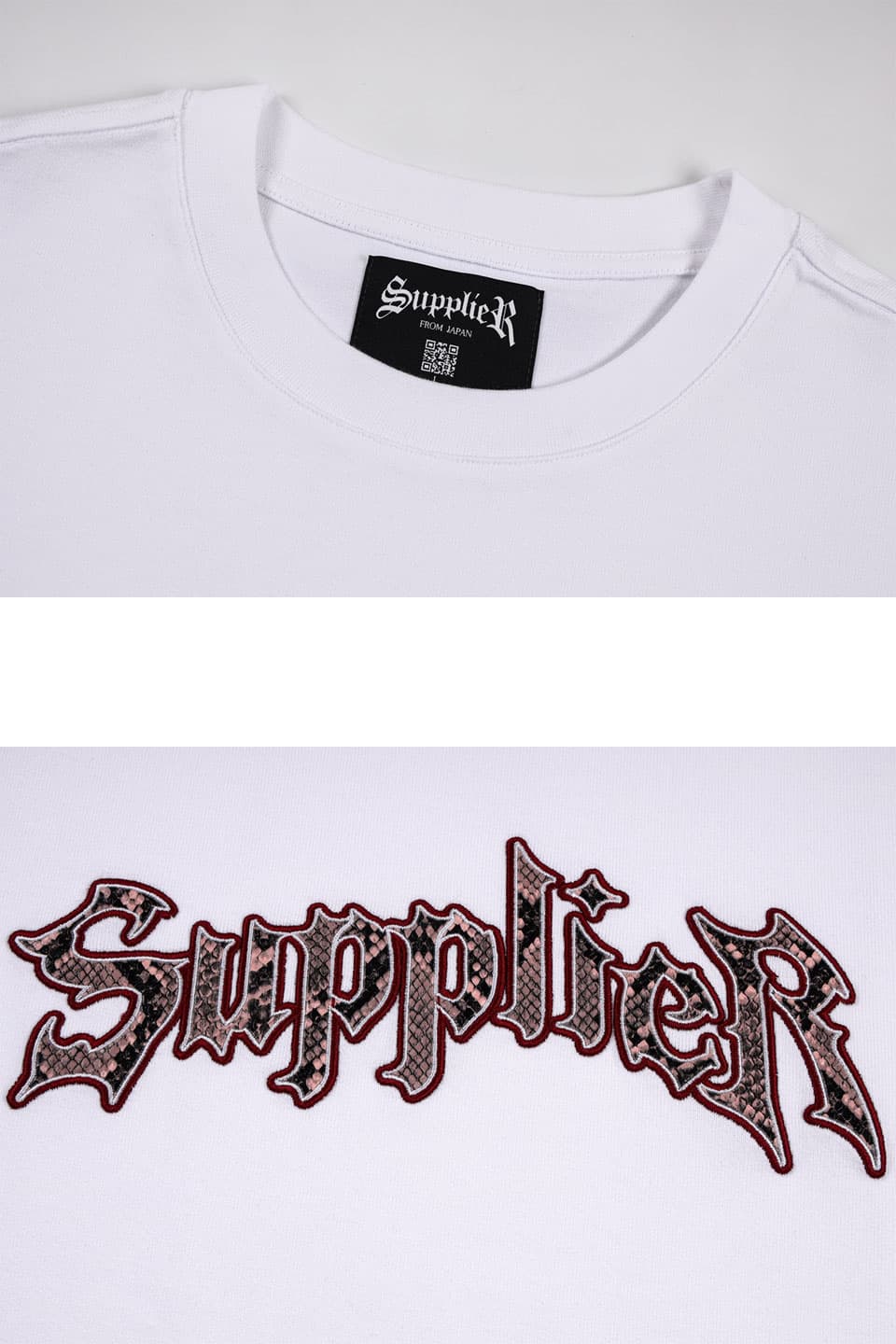 SUPPLIER (サプライヤー) Tシャツ RHINESTONE CROSS TEE 2.0 正規取扱 