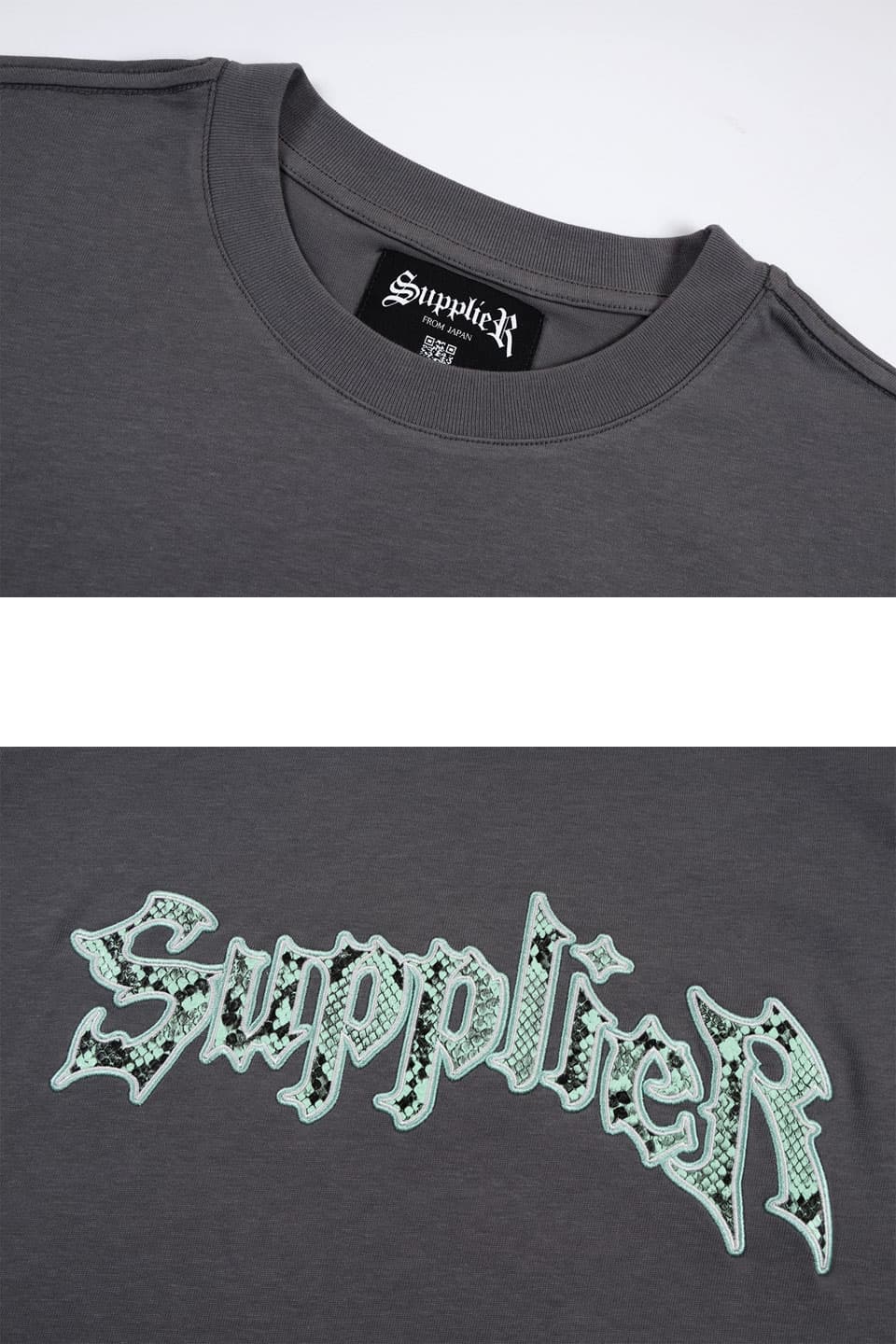 SUPPLIER (サプライヤー) Tシャツ RHINESTONE CROSS TEE 2.0 正規取扱 