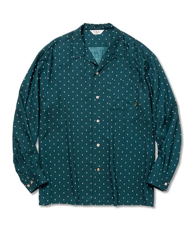 CALEE(キャリー) シャツ Rhombus dot pattern R/P shirt 22AW004 正規 ...