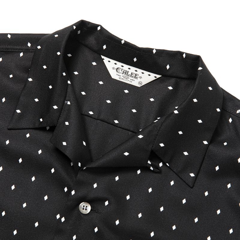 CALEE(キャリー) シャツ Rhombus dot pattern R/P shirt 22AW004 正規 ...