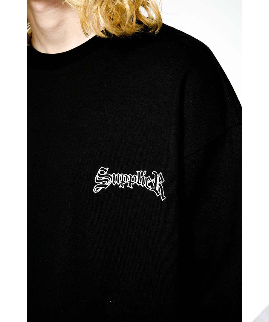 SUPPLIER (サプライヤー) ロンT CROSS HEAVY WEIGHT LS TEE 正規取扱 