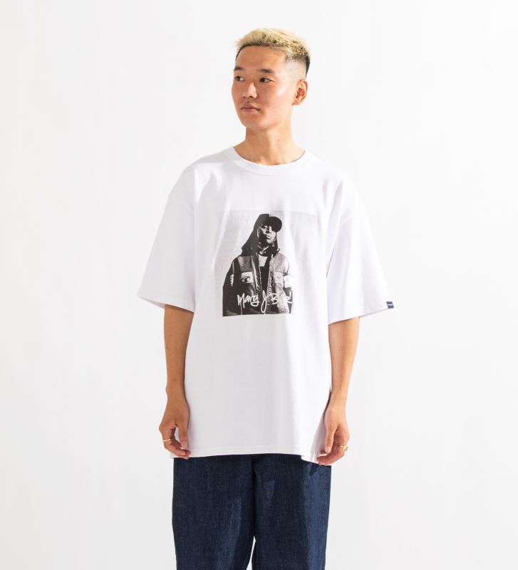 APPLEBUM アップルバム Tシャツ サイズ:M フォト プリント クルーネック 半袖 Tシャツ ホワイト 白 トップス カットソー 【メンズ】