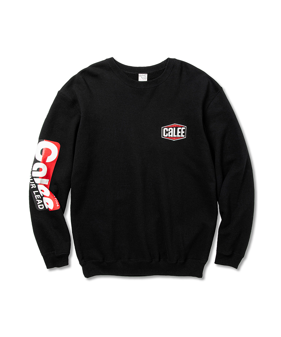 CALEE(キャリー) クルーネックスウェット CALEE Rules crew neck sweat