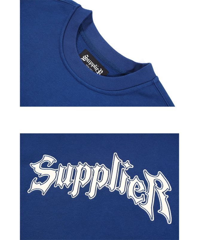 SUPPLIER Iron Logo Crewneck