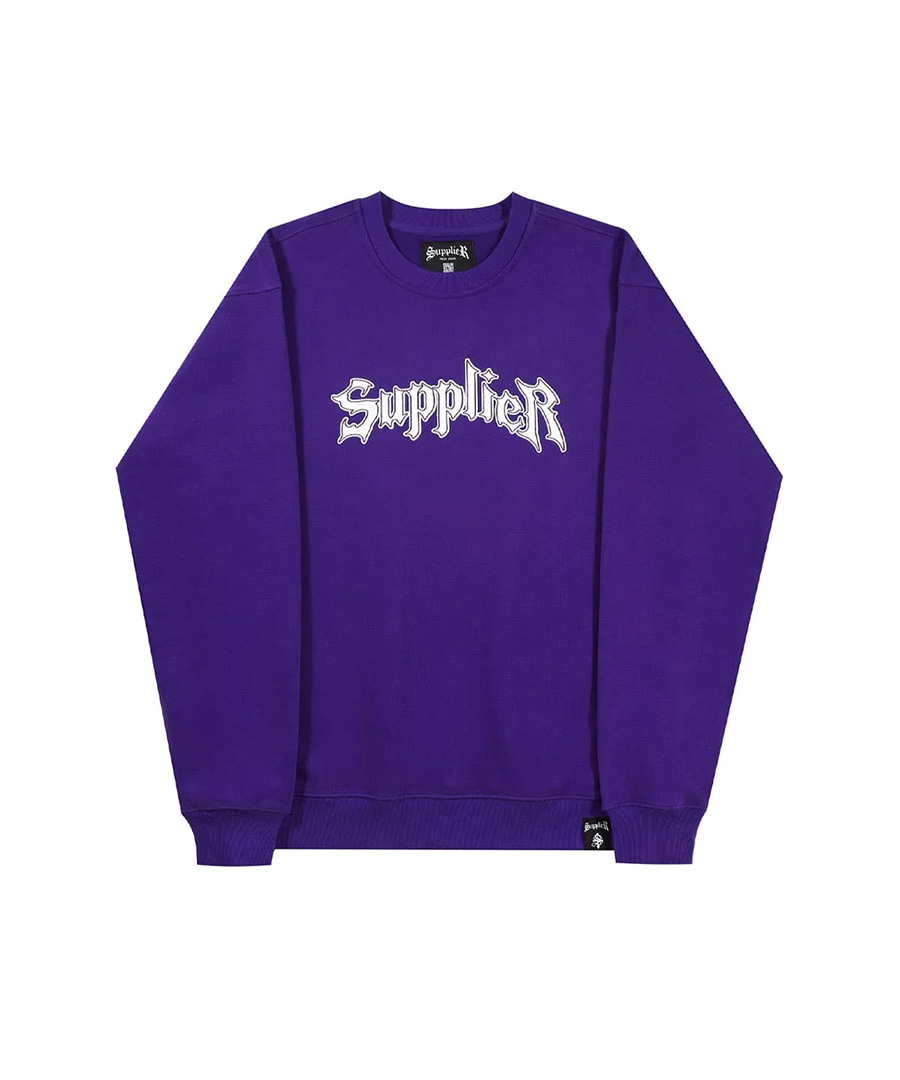 SUPPLIER(サプライヤー) LOGO CREWNECK スウェット-