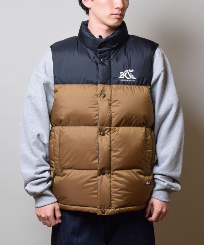 BackChannel BC x NANGA Down Vest - アウター