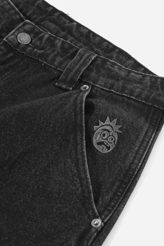ストレート WASTED DENIM PANTS デニム PARIS ウェイステッドパリス