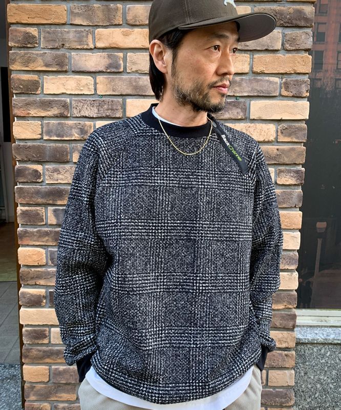 Back Channel(バックチャンネル) クルースウェット ZIP CREW SWEAT