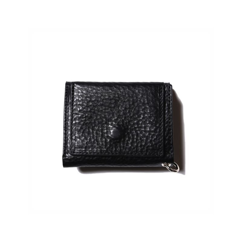 CALEE Studs leather multi wallet