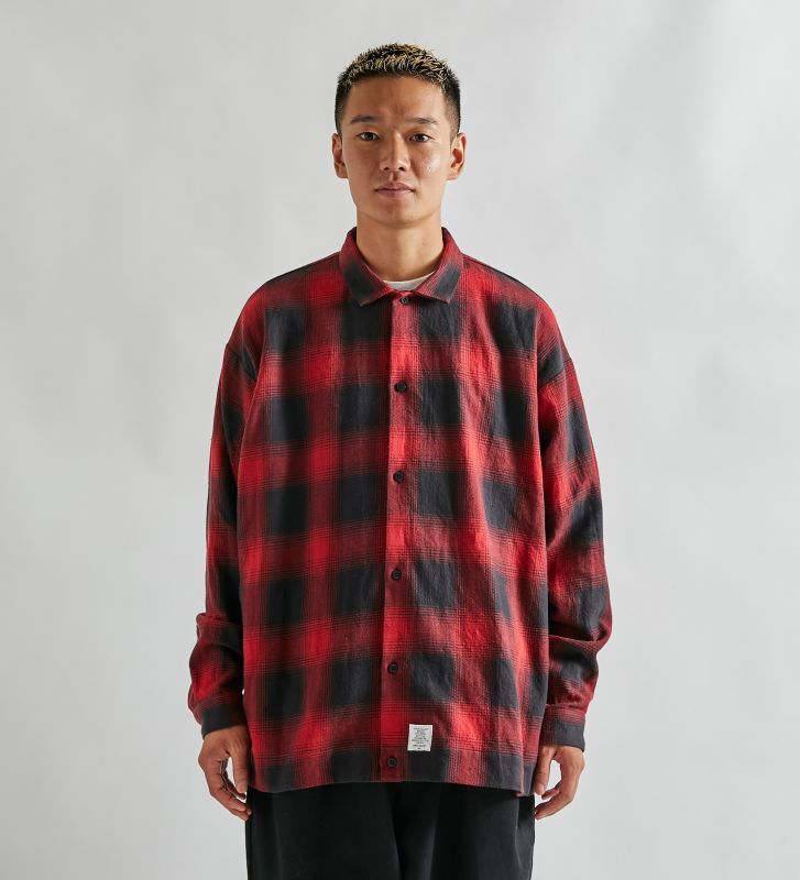 APPLEBUM(アップルバム) シャツ Ombre Check Shirt (Square) 2220204