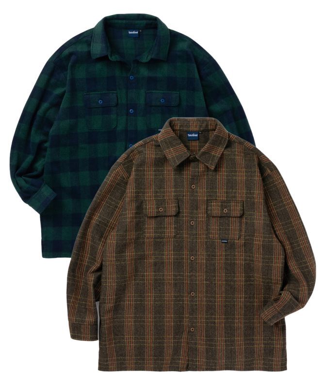 画像1: INTERBREED / Farmer’s Plaid Shirts Jacket (1)