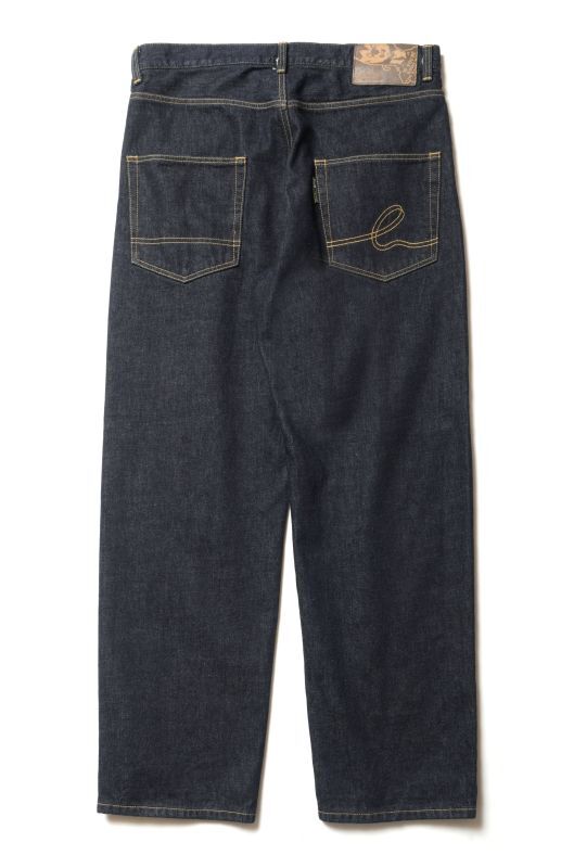 Back Channel(バックチャンネル) デニムパンツ WIDE STRAIGHT DENIM 