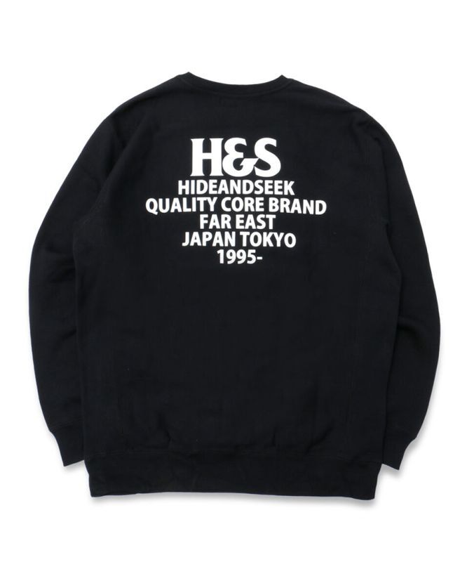 画像1: HIDEANDSEEK(ハイドアンドシーク) / H&S Logo Sweat Shirt(22aw) (1)