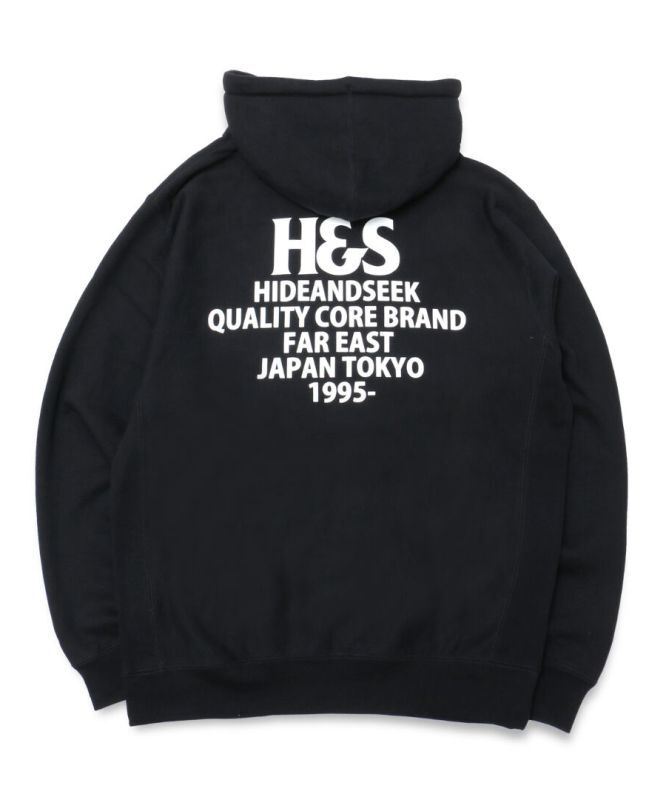 画像1: HIDEANDSEEK(ハイドアンドシーク) / H&S Logo Hooded Sweat Shirt(22aw) (1)