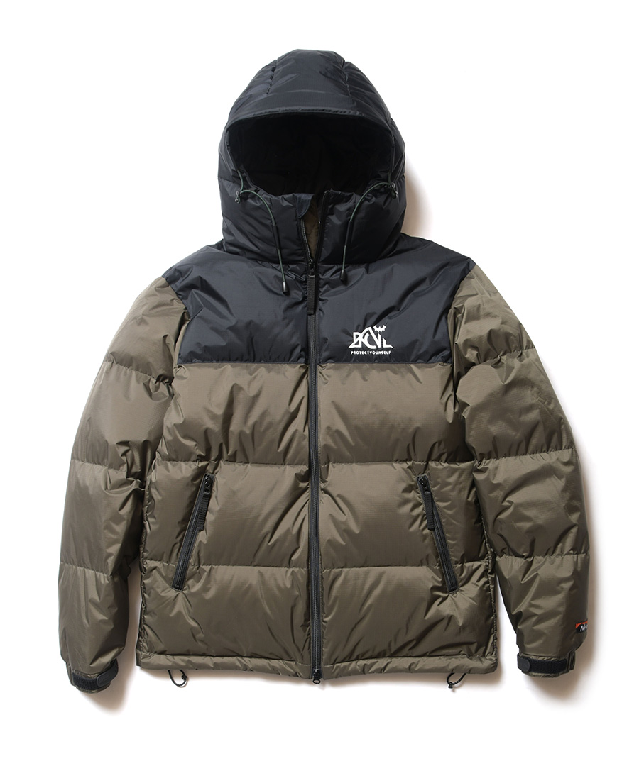 【最終値下げ、早い者勝ち】BackChannel 迷彩 ダウンジャケット BackChannel ダウンジャケット Mサイズ 迷彩