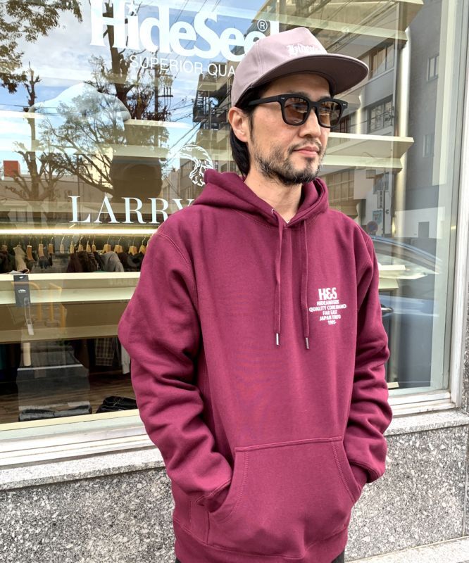 HIDEANDSEEK(ハイドアンドシーク) パーカー H&S Logo Hooded Sweat