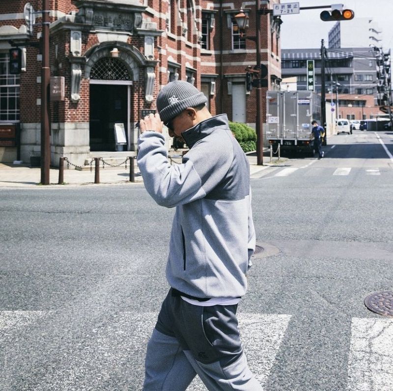 Back Channel】CORDURA フリース ジャケット ネイビー【L】