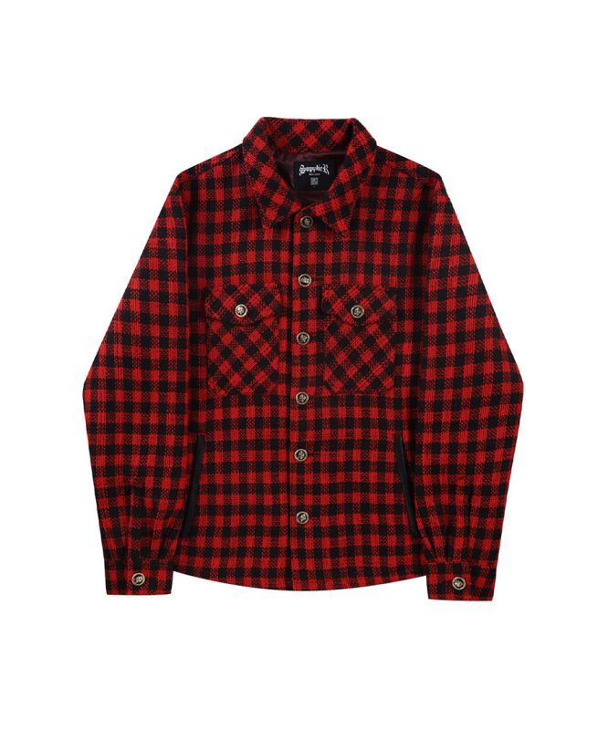 SUPPLIER (サプライヤー) シャツジャケット SUPPLIER CHECKERD CPO
