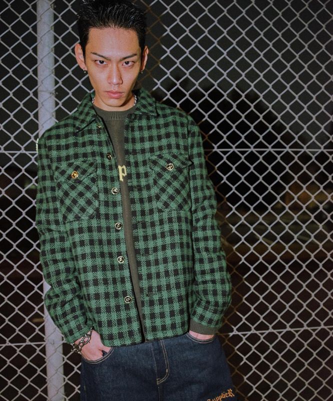 SUPPLIER(サプライヤー) CPO JACKET　シャツ ジャケット