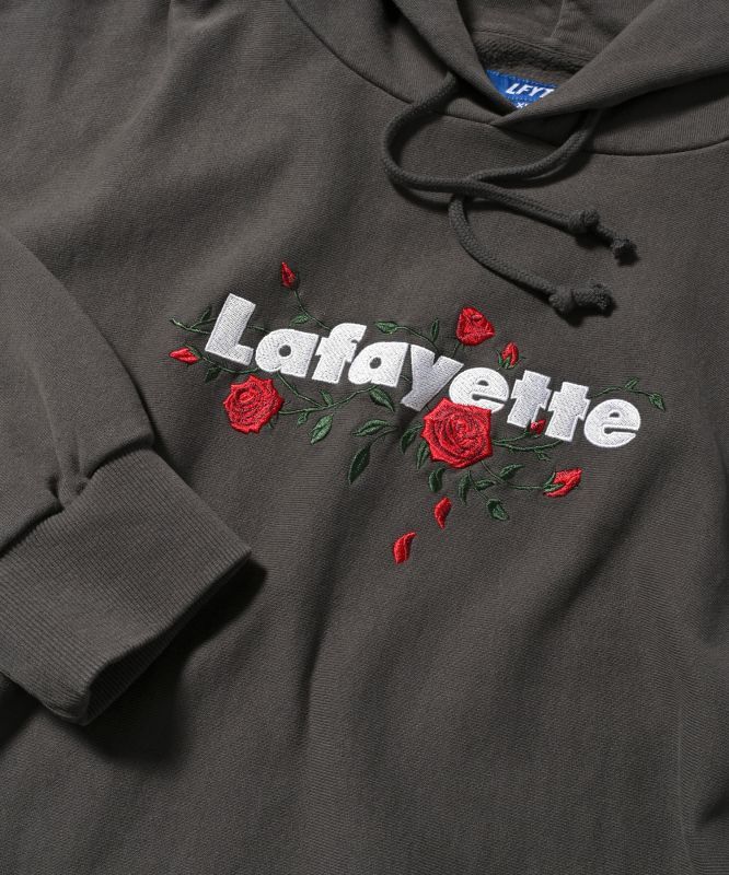 LFYT(エルエフワイティ) フーディー ROSE LOGO US COTTON PIGMENT DYED ...