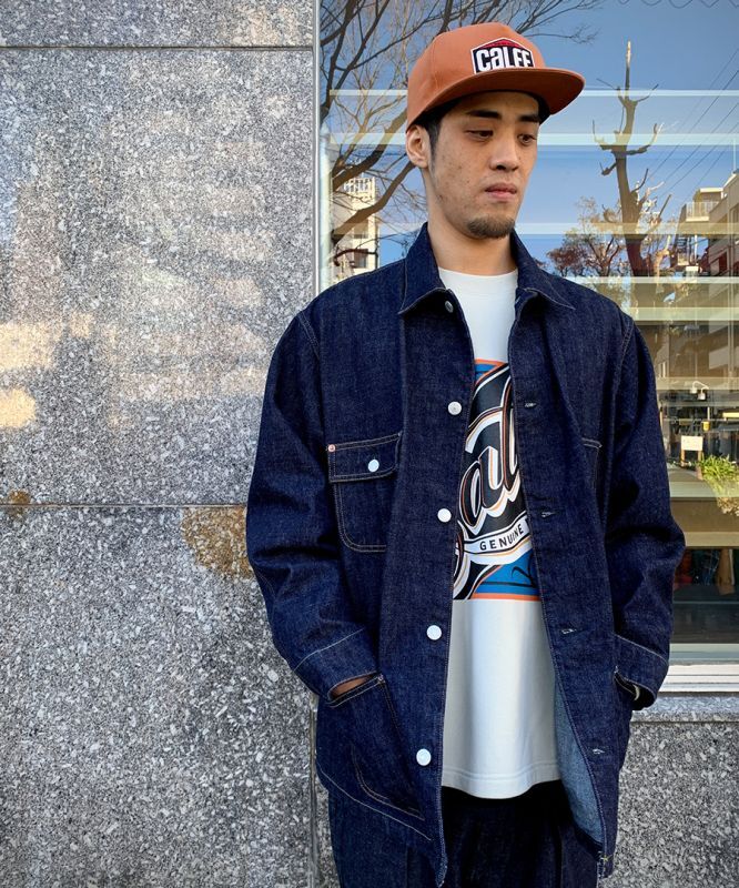 CALEE(キャリー) ジャケット Vintage type denim coverall 23SS003