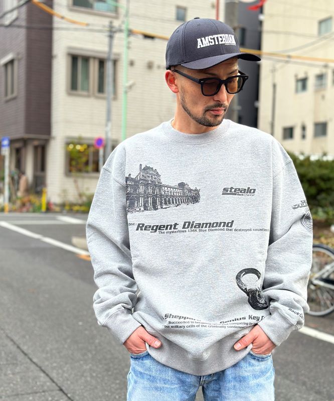 Back Channel-STEALO CREW SWEAT 2022新作