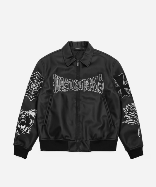 WASTED PARIS(ウェイステッドパリス) レザージャケット VARSITY JACKET