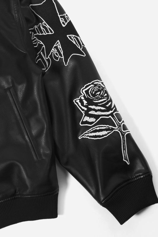 WASTED PARIS(ウェイステッドパリス) レザージャケット VARSITY JACKET