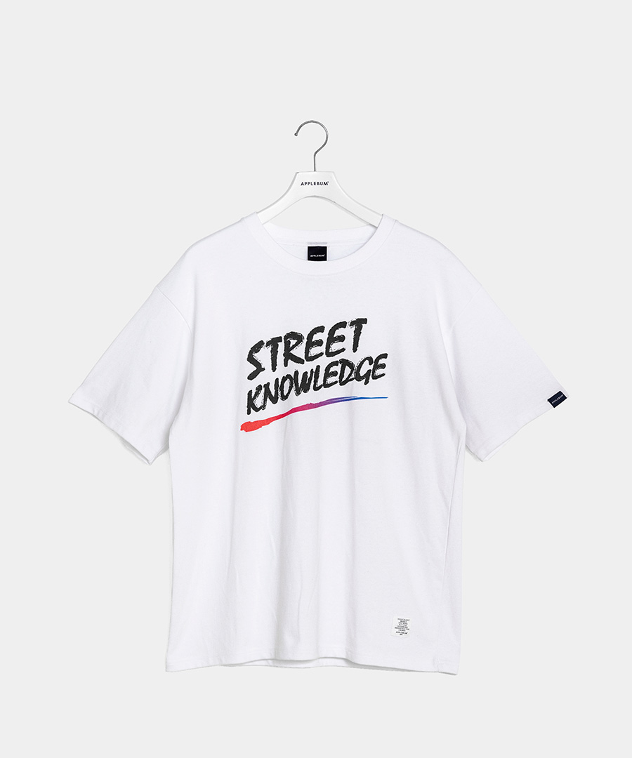 画像1: APPLEBUM(アップルバム) / "Street Knowledge" T-shirt (1)