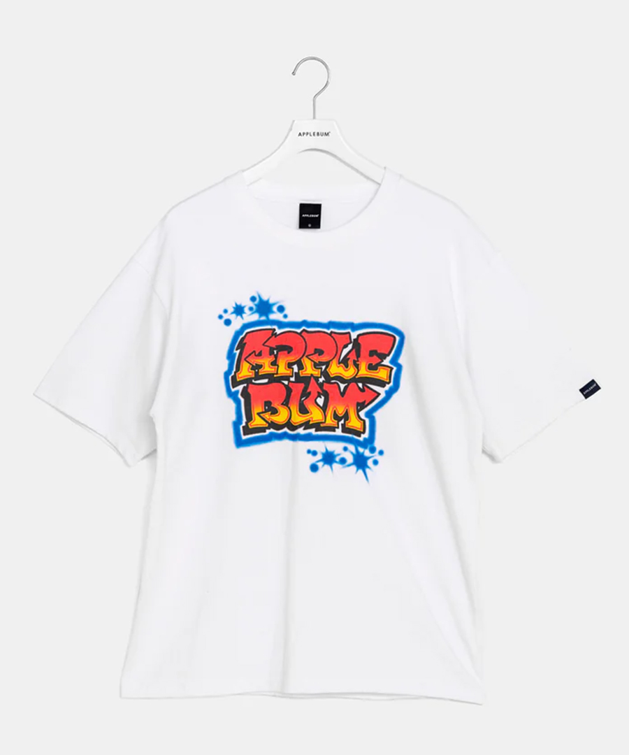 画像1: APPLEBUM(アップルバム) / "Graffiti Logo" T-shirt (1)
