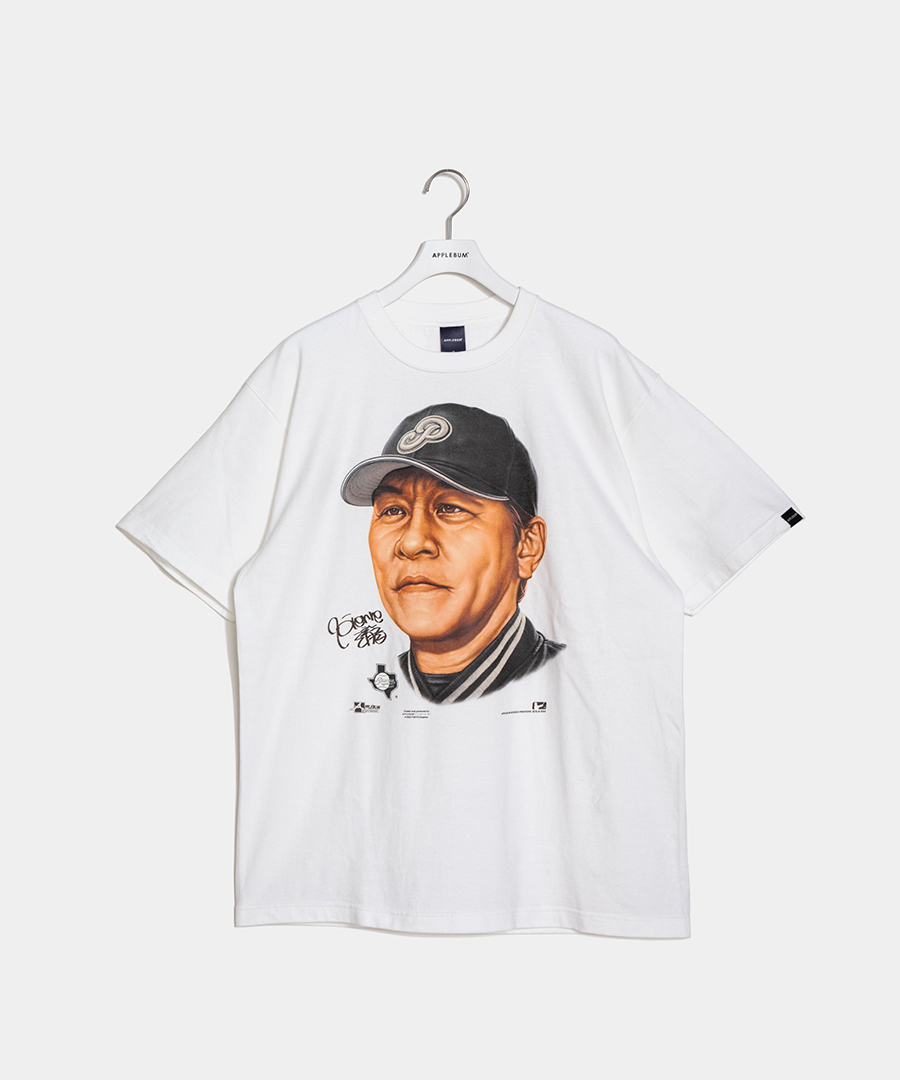 APPLEBUM ピエール瀧 PORTRAIT T/S WHITE L size |