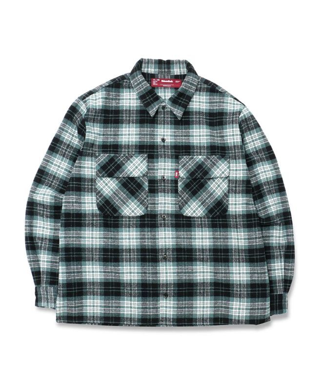 HIDEANDSEEK(ハイドアンドシーク) シャツ Plaid Flannel L/S Shirt(23aw) HS-090223 正規取扱