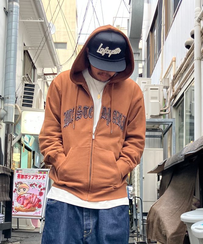 WASTED PARIS(ウェイステッドパリス) パーカー Hoodie Zip Kingdom