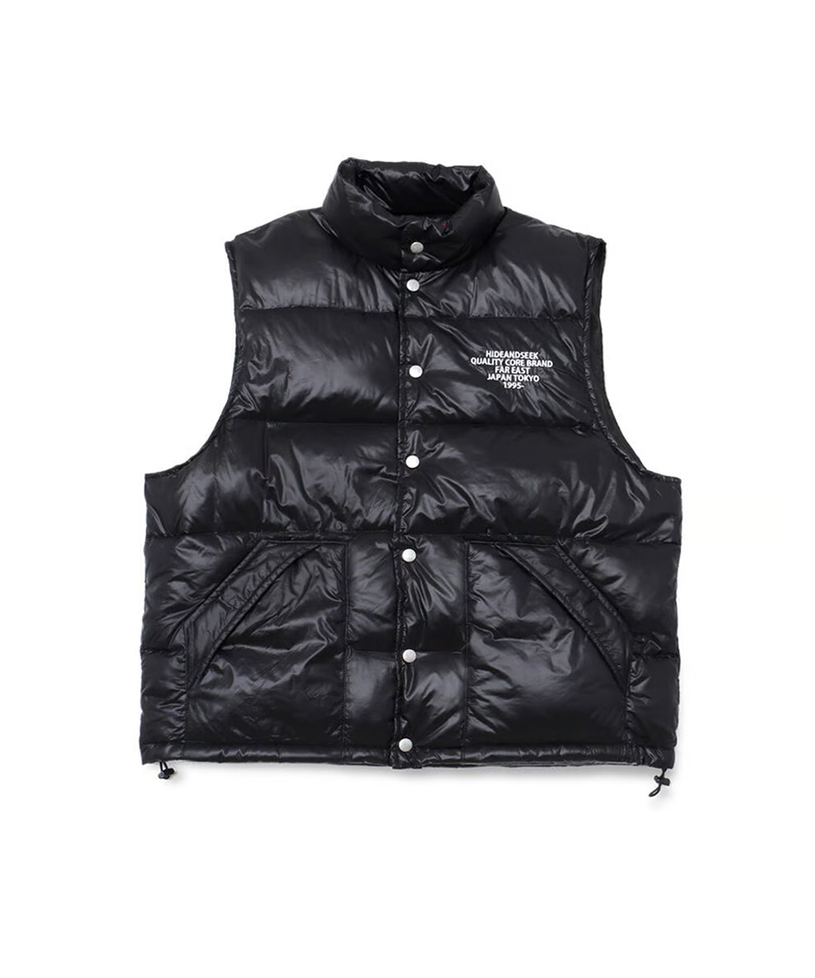 HIDEANDSEEK(ハイドアンドシーク)ダウンベスト Down Vest(23aw) HJ ...