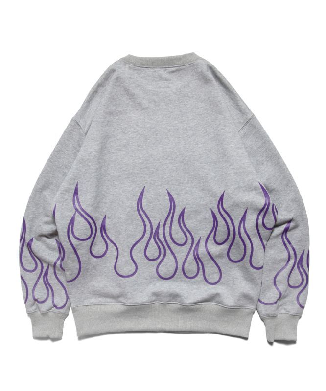 HAIGHT(ヘイト) クルーネックスウェット FLAMES CREWNECK SWEAT 正規 ...