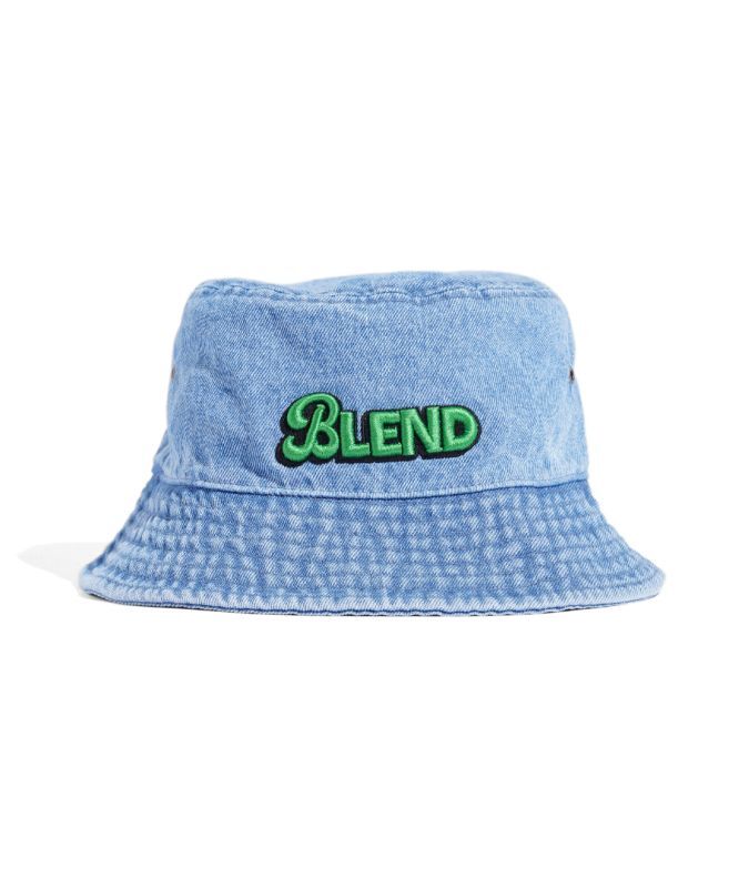画像1: BLEND(ブレンド) / "BLEND" LOGO DENIM HAT (1)
