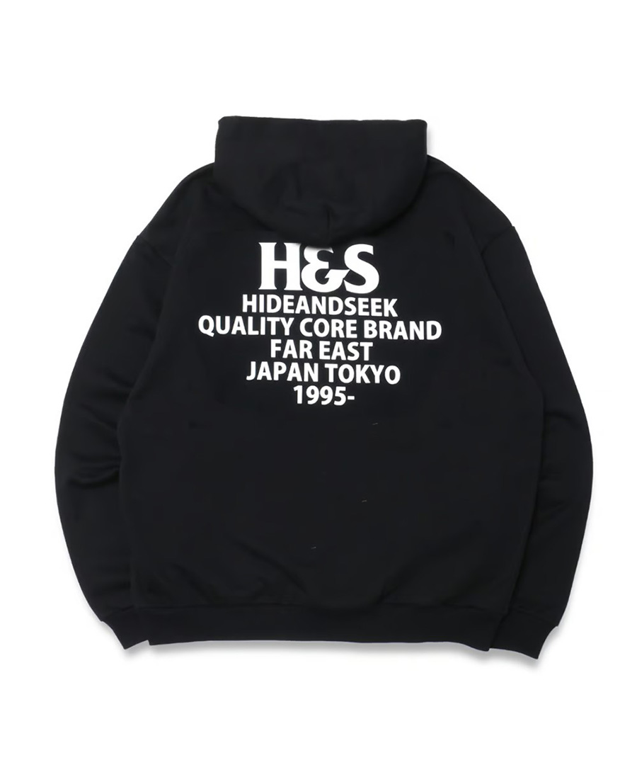 画像1: HIDEANDSEEK(ハイドアンドシーク) / HS Hooded Sweat Shirt-1(23aw) (1)