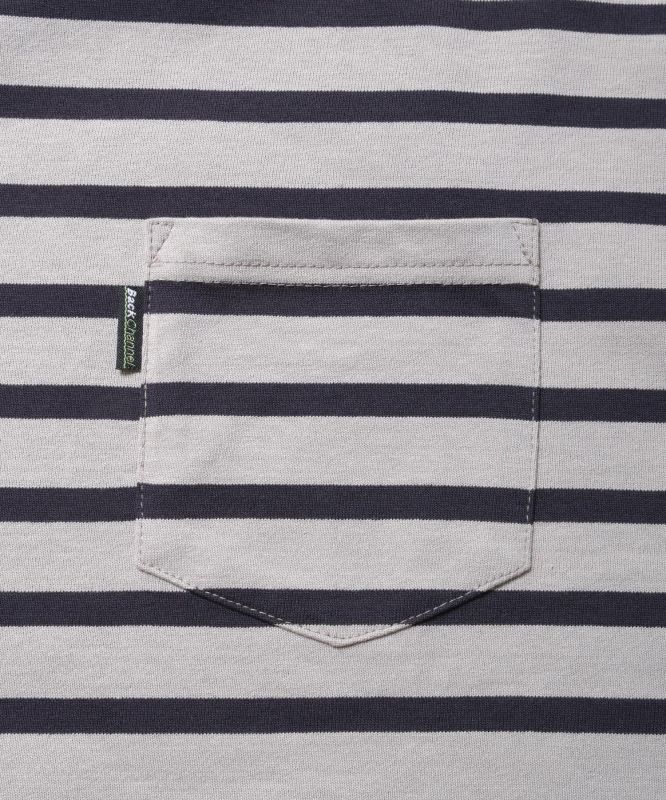 Back Channel BORDER TEE - BLACK SUGAR