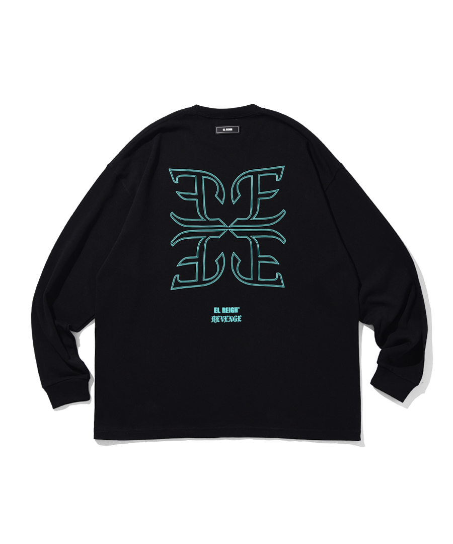 画像2: EL REIGN(エルレイン) / FRAGMENT LOGO LONG SLEEVE (2)