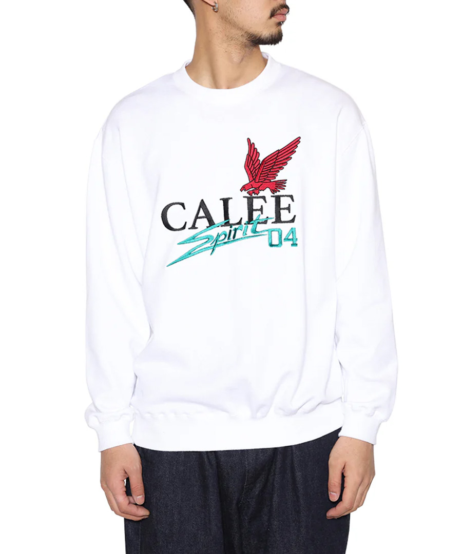 画像7: CALEE(キャリー) / CALEE FS LOGO CREW NECK SW (7)