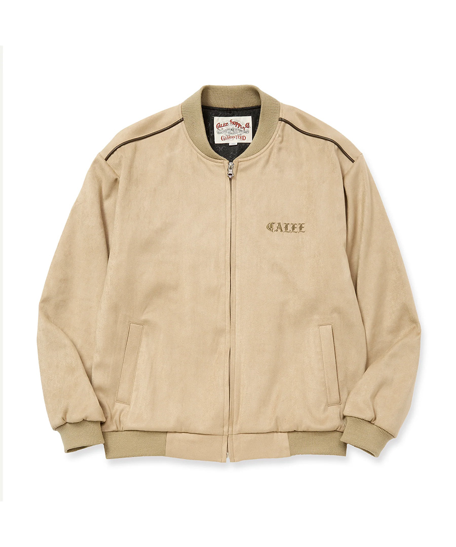 画像2: CALEE(キャリー) / FAUX SUEDE RIB JACKET (2)