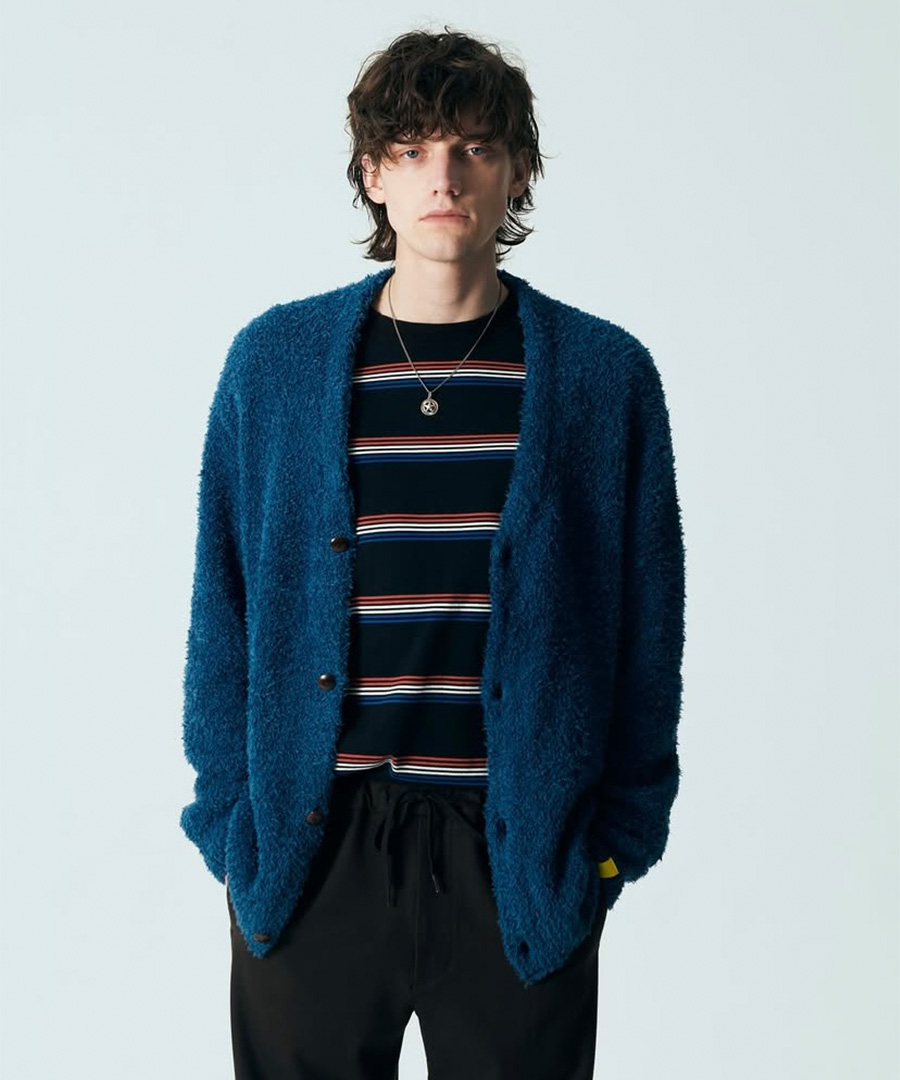 画像12: CALEE(キャリー) / × EYYA KNIT C/F CARDIGAN (12)
