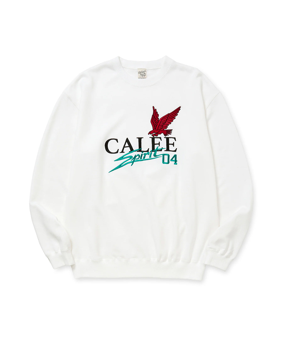 画像2: CALEE(キャリー) / CALEE FS LOGO CREW NECK SW (2)
